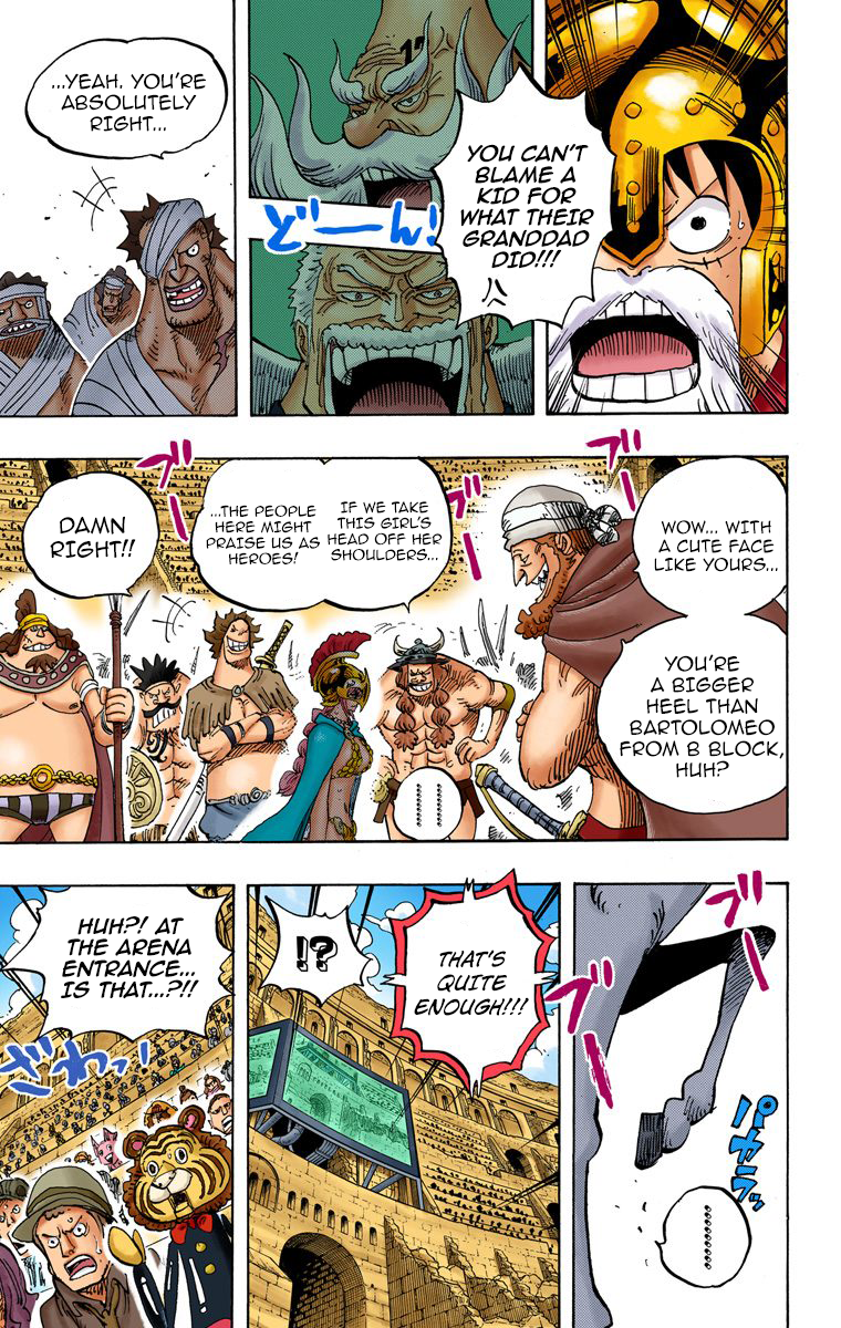 One Piece - Digital Colored Comics Chapter 722 9